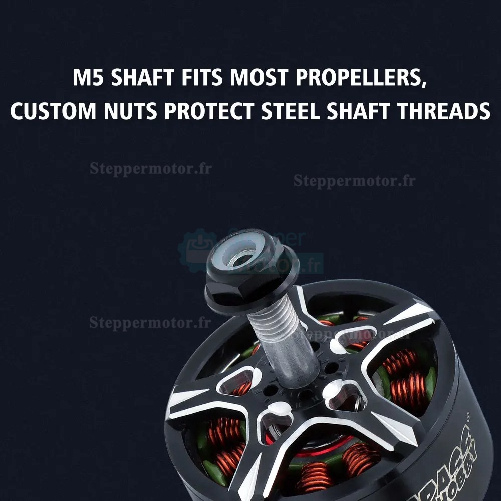 Moteur brushless drone Surpass Hobby S2806.5 1300KV /1700KV (hélice compatible HQ7x3.5 /HQ6x4 x3 Prop)